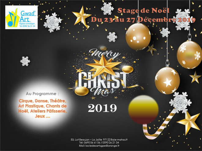 Stage Noël 2019
